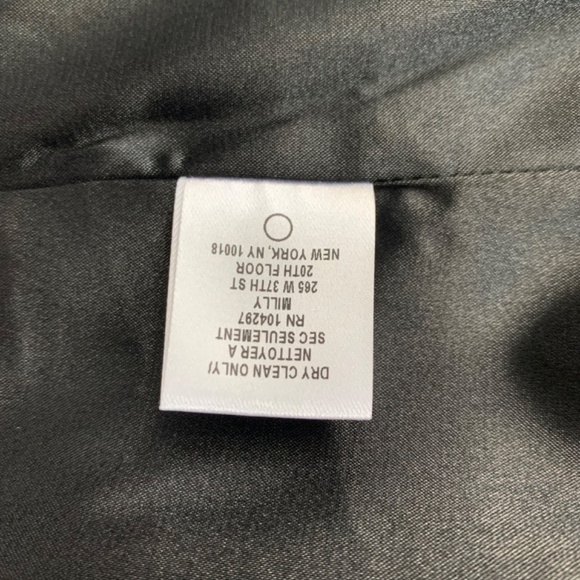 MILLY Boyfriend Blazer Plaid Wool Italian Check - Picture 10 of 10